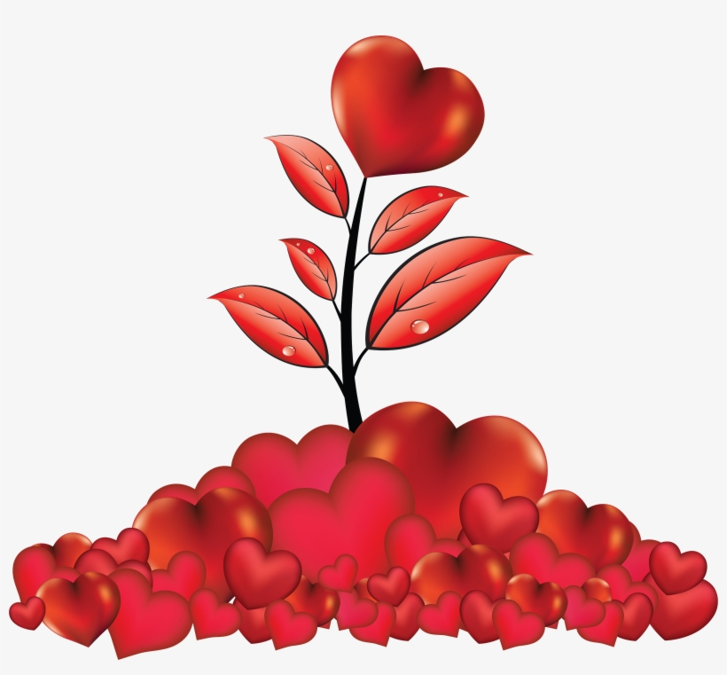 Heart Tree Png, transparent png