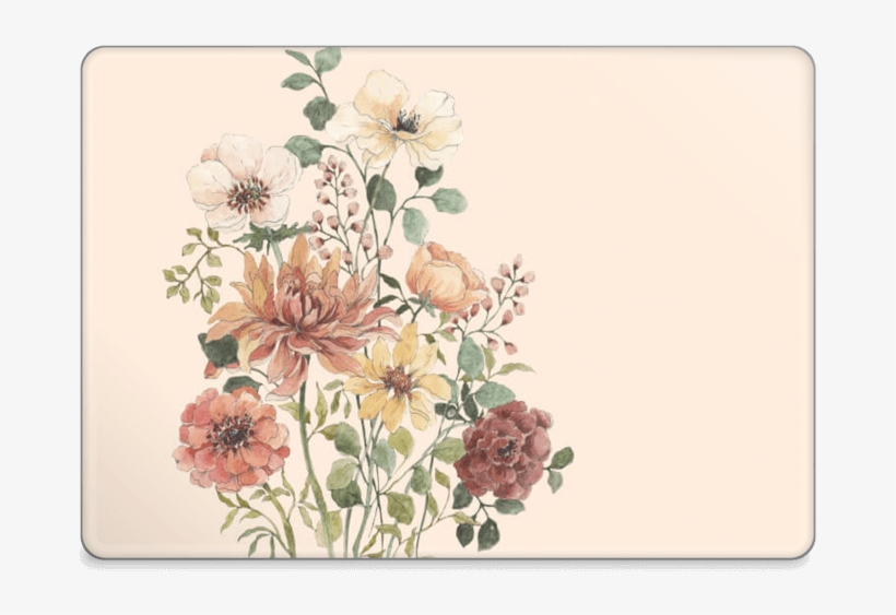 Wild Flowers - Macbook Pro 13-inch, transparent png