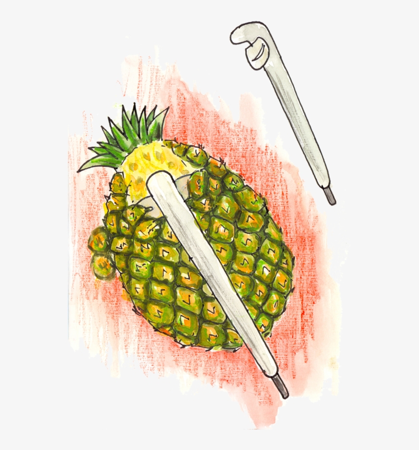 Peelgroove Knife For Pineapple - India Pineapple, transparent png
