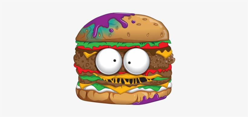 J104778 Gross1 Hamburger - Grossery Gang Horrid Hamburger, transparent png