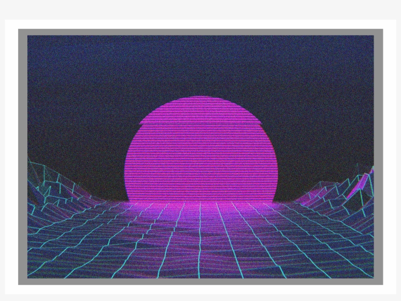 Vaporwave - Arch, transparent png