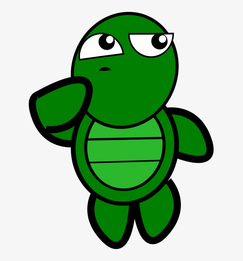 Turtle Thinking Svg Clip Arts 468 X 599 Px, transparent png