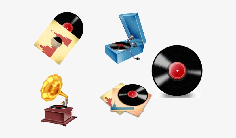 Creat Music To Cd - Phonograph Record, transparent png