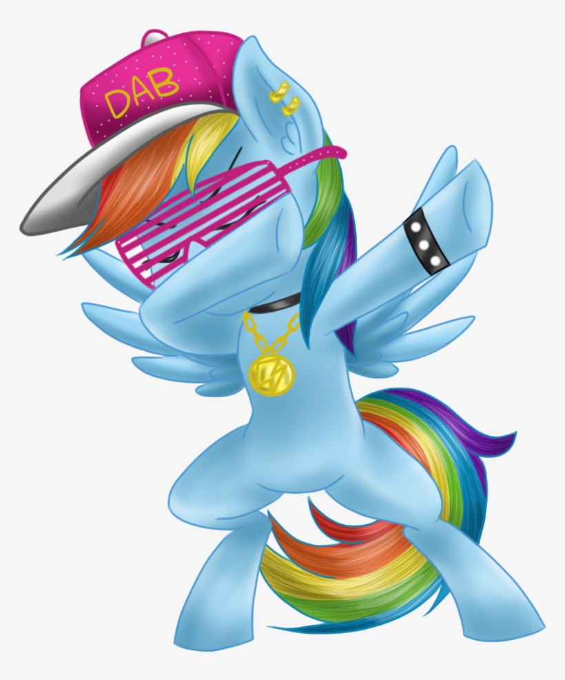 Alternate Version, Artist - Rainbow Dash Dabbing, transparent png