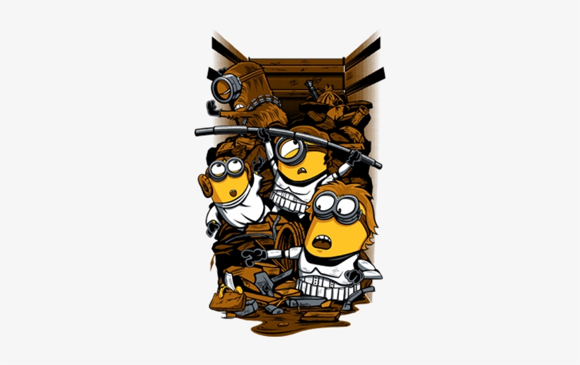 1385413480 Right-rebels - Minions Shirt, Star Wars Minions, transparent png
