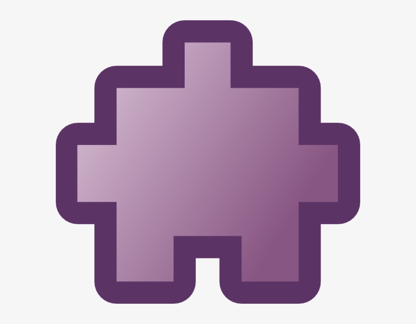 Free Vector Jean Victor Balin Icon Puzzle Purple Clip - Icon, transparent png