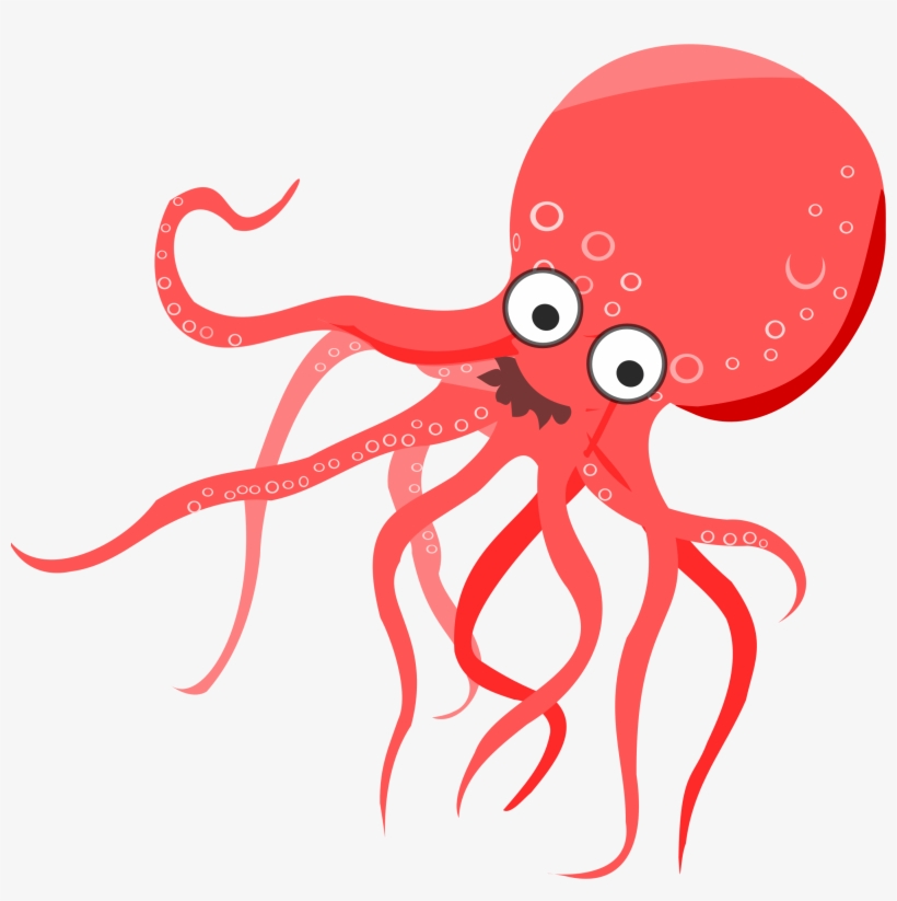 This Free Icons Png Design Of Cartoon Octopus 3, transparent png