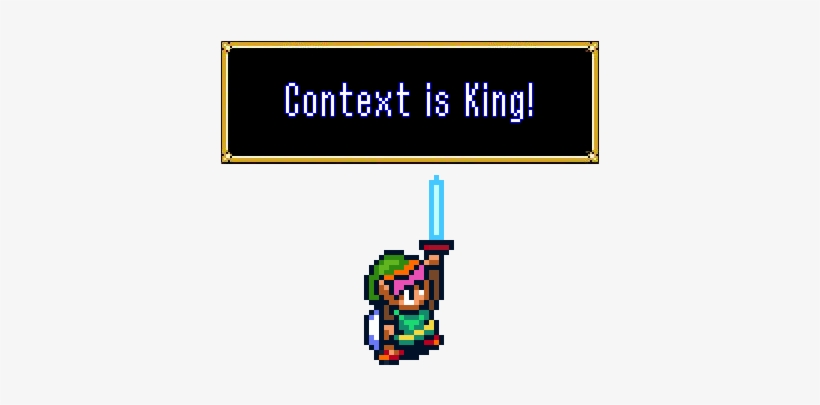 Context Is King - Legend Of Zelda: A Link, transparent png