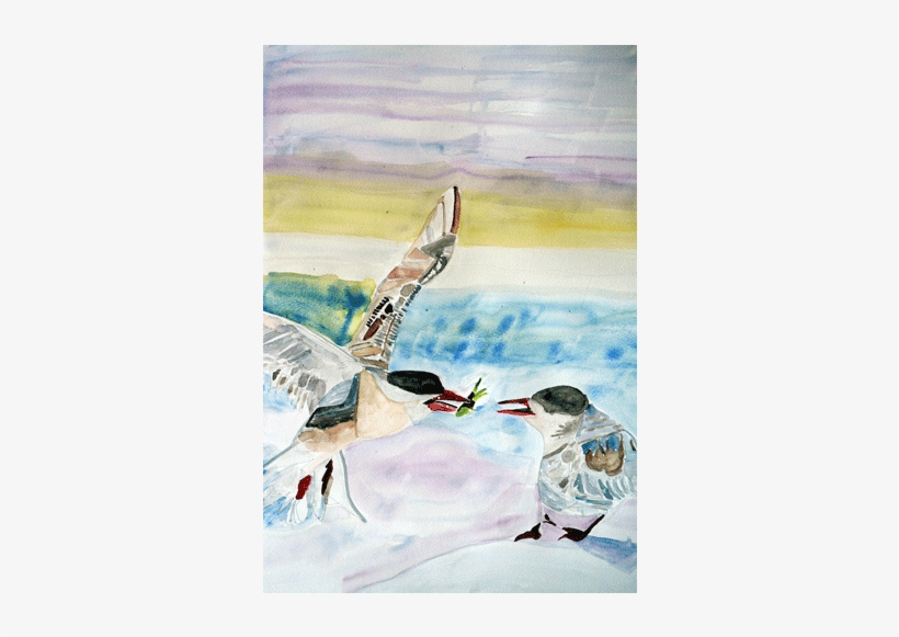 Watercolor Birds 1 - Watercolor Painting, transparent png