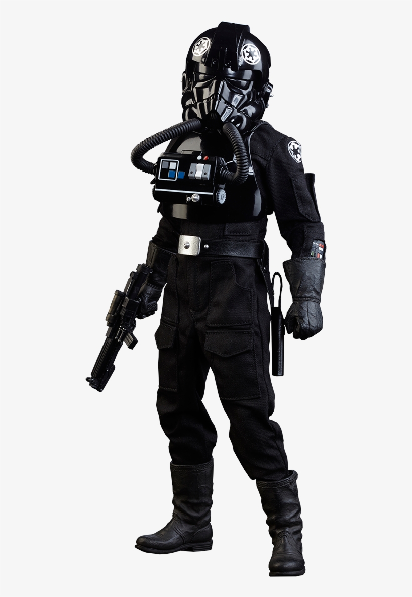Tie Pilot - Sideshow Tie Fighter Pilot Figure From Star Wars Scale:, transparent png