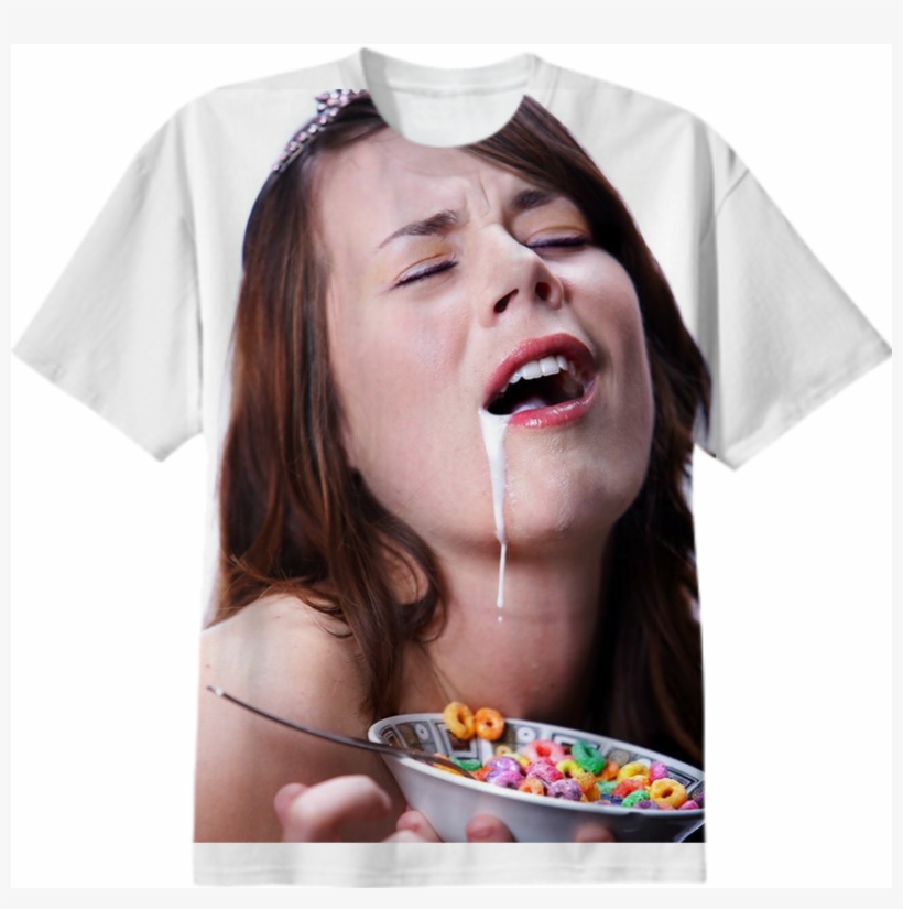 Sexy Cereal Girl $38 - Cereal Girl Shirt, transparent png