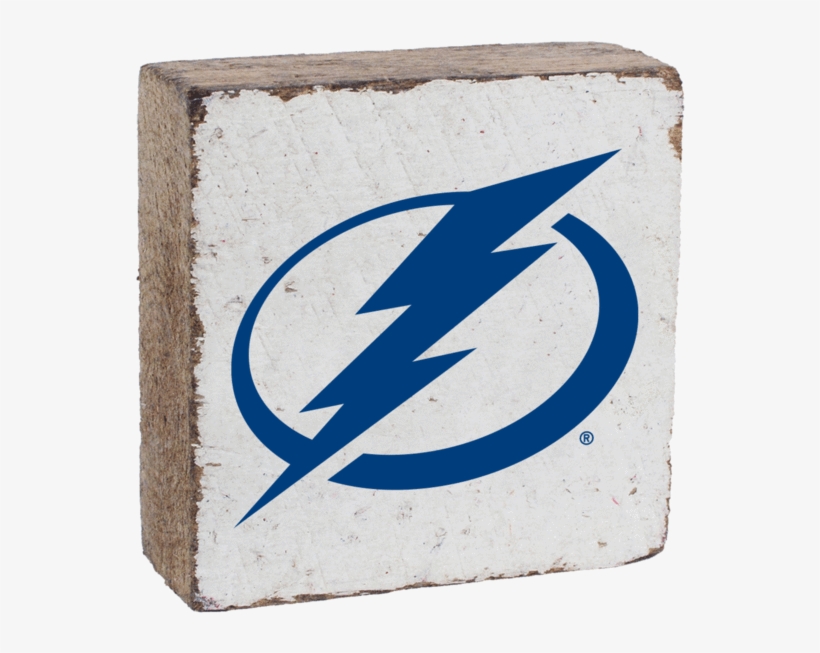 Tampa Bay Lightning Rustic Block - Tampa Bay Lightning New, transparent png