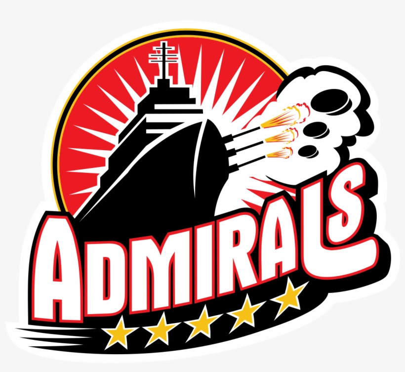 Norfolk Admirals Logo, transparent png