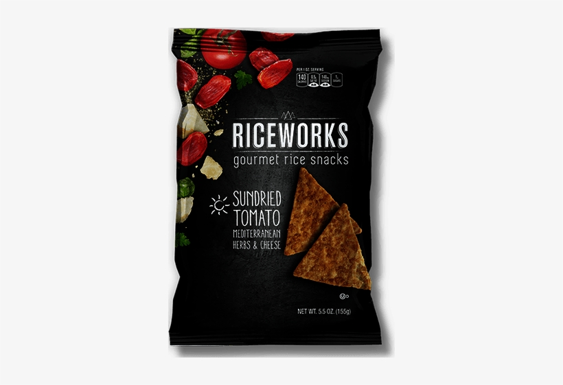 Sundried Tomato Rice Snacks - Rice Works Chips, transparent png