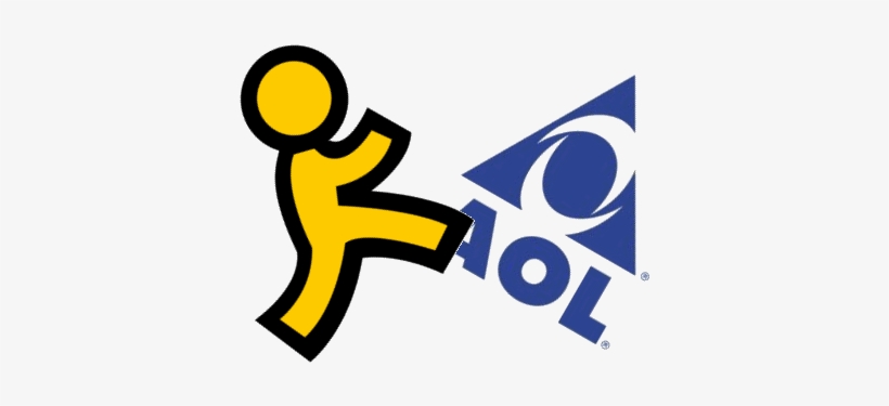 Aol And Instant Message Logo - Post, transparent png