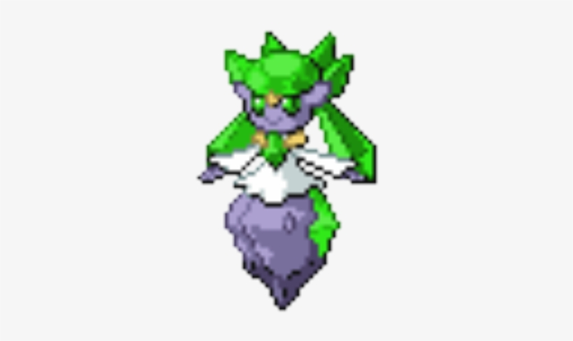 Emerald Diancie - Opal, transparent png