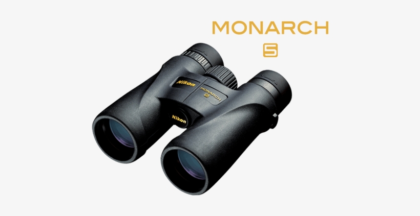 Monarch 5 Binocular - Nikon Monarch 5 8 X 42 Black Binoculars, transparent png