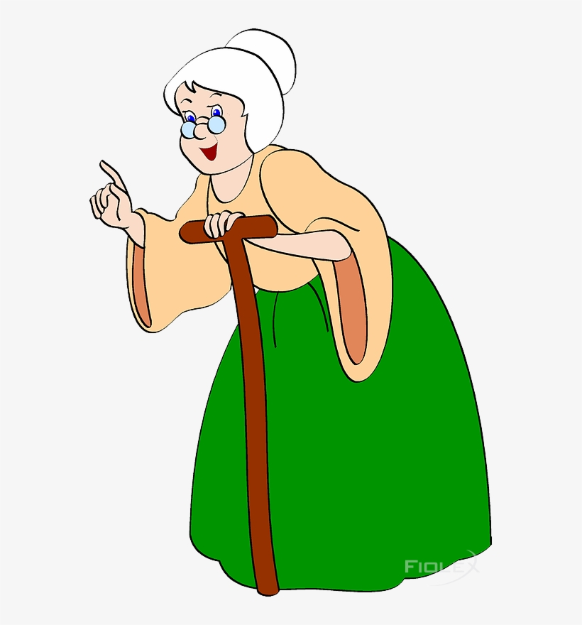 Grandma3 - Clip Art Of Grand Mother, transparent png