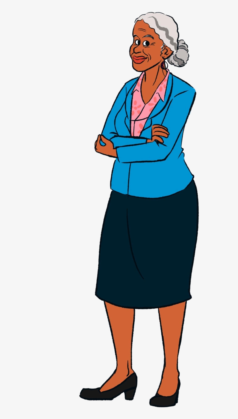 Grandma Grace Is Zuri's Grandmother - Zuri Ross, transparent png