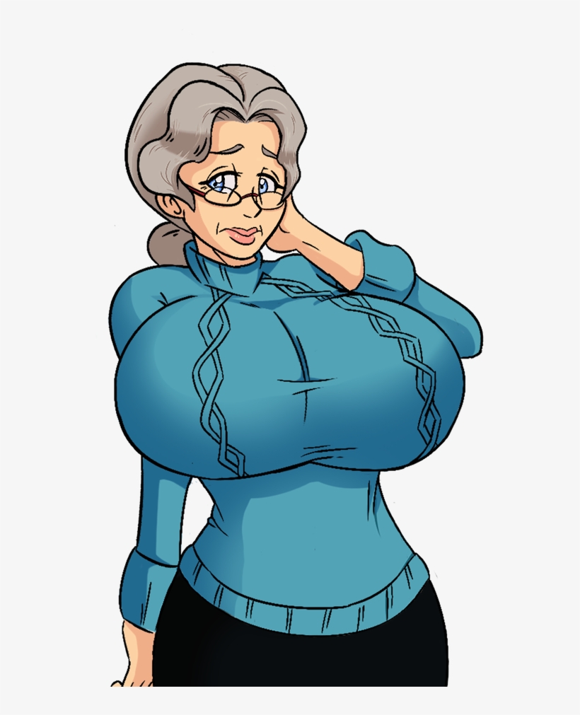 Grandma-5 - Cartoon, transparent png