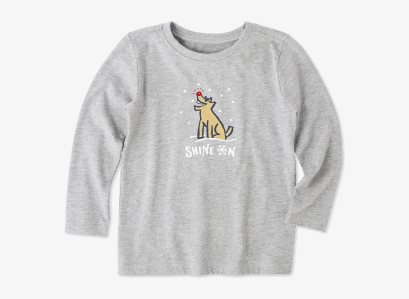 Toddlers Shine On Rocket Long Sleeve Crusher Tee - Toddler Long Sleeve Tee, transparent png