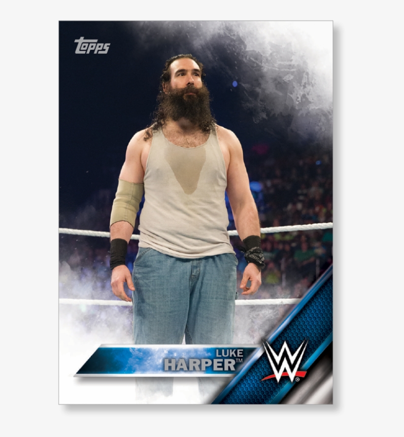 Luke Harper - Paige Topps Wwe To 99, transparent png