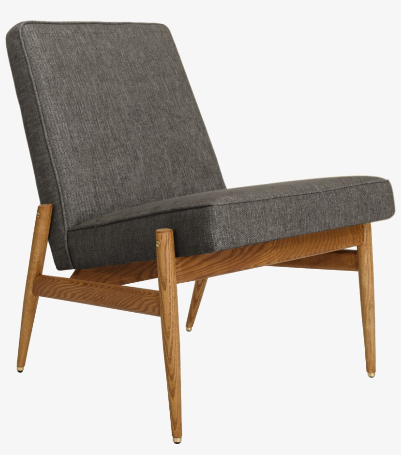 366 Fox Club Armchair, transparent png