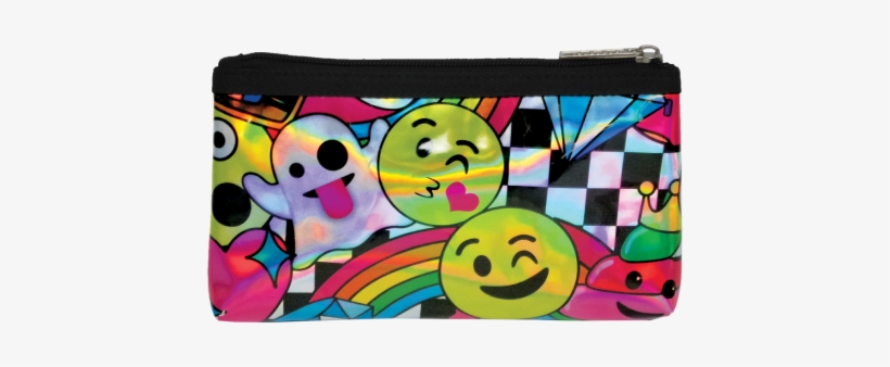 Picture Of Emoji Party Holographic Pencil Case - Coin Purse, transparent png