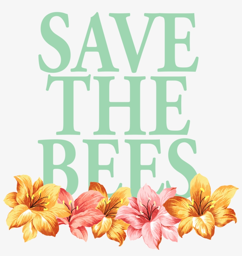 Save The Bees - Bee, transparent png