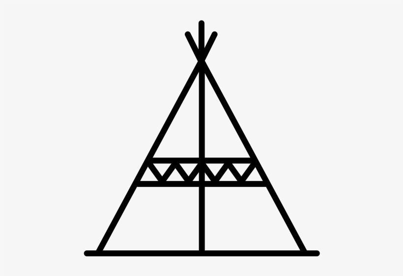 Teepee Rubber Stamps - Teepee Clipart, transparent png