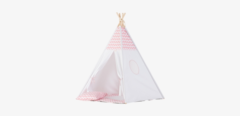 Pink Chevron Teepee Set - Tipi, transparent png