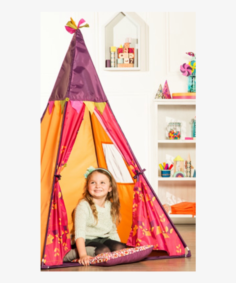 Pink And Orange Teepee - Teepee With Magical Light Show, transparent png