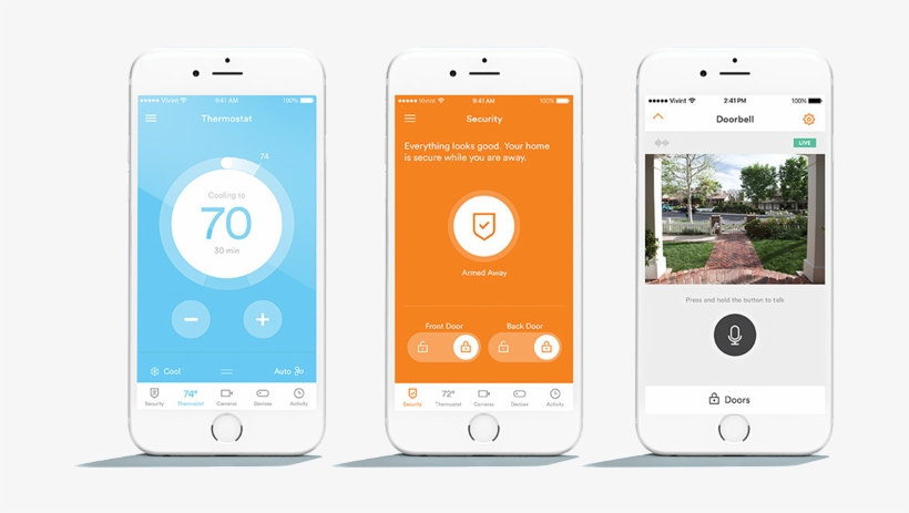 Vivint Smart Home App - Smart Home App Png, transparent png