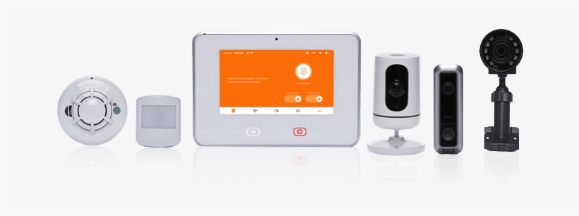 Vivint System With Accessories - Vivint Security System, transparent png