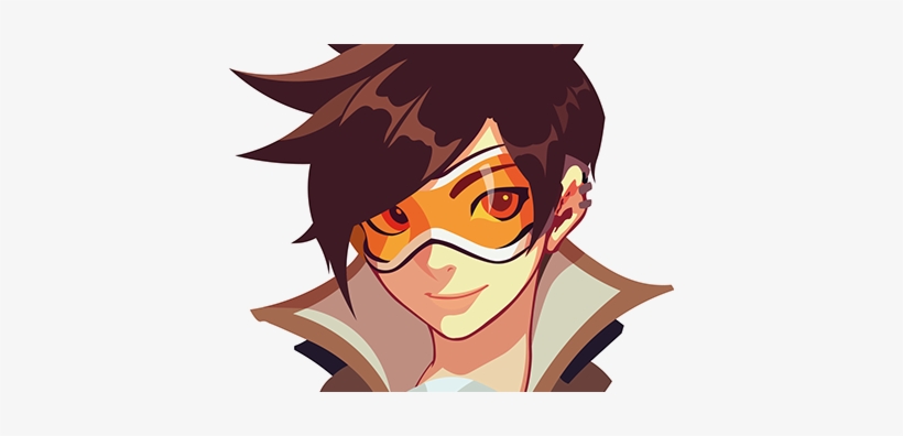 Tracer Overwatch Hair, transparent png