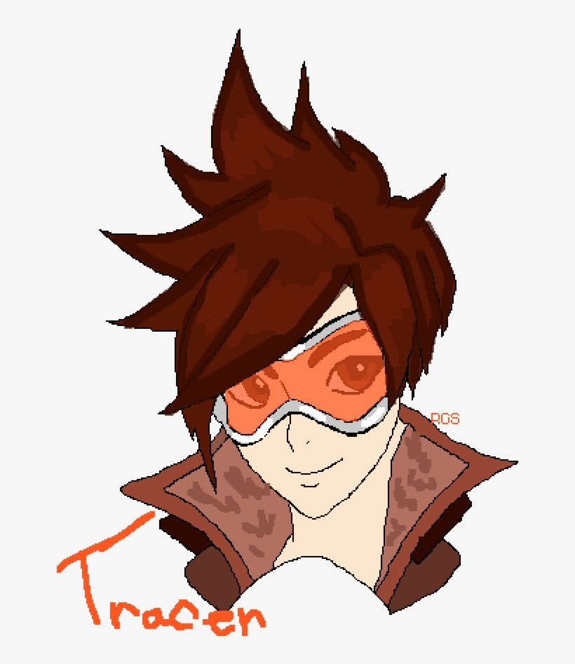 Tracer Overwatch - Tracer Art, transparent png