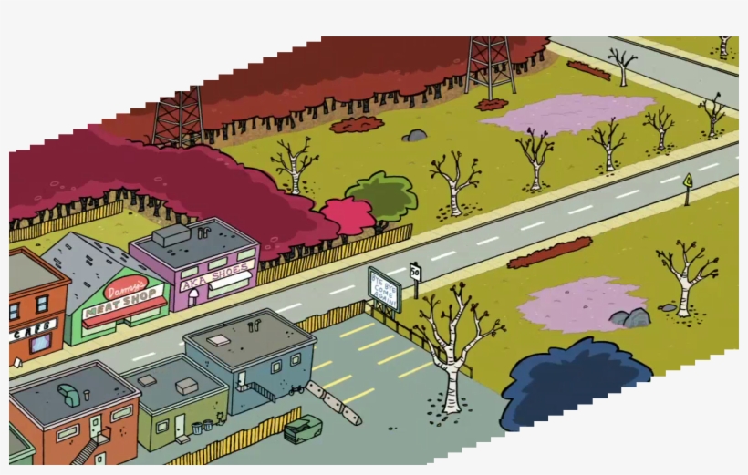 Candy Store Street - Ed Edd N Eddy Town, transparent png