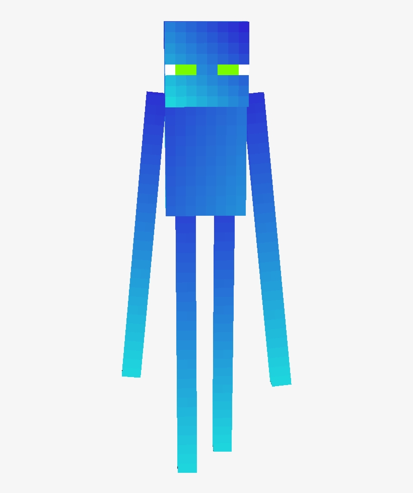 Ice Enderman - Wiki, transparent png