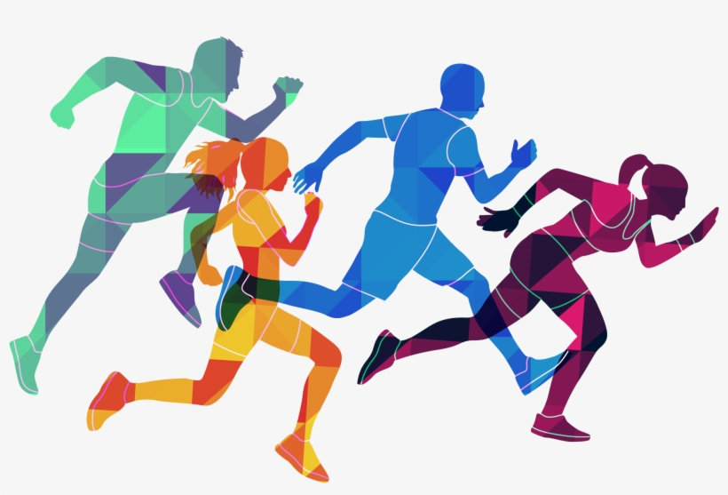 Transprent Png Free Download - Athlete Running Png, transparent png
