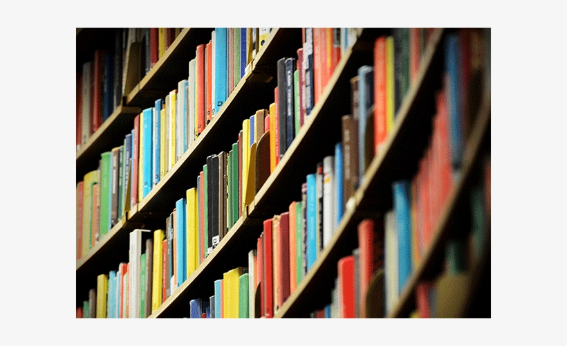 Tailored Library Image Books On Shelf - Library, transparent png