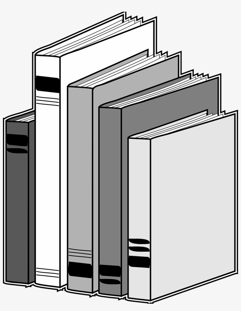 Library, Education, Books, Book, Shelf, Shelves - 5 Books On A Shelf, transparent png