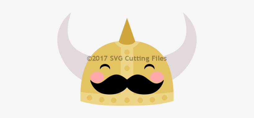 #pp-3293 Kawaii Viking Helmet, transparent png
