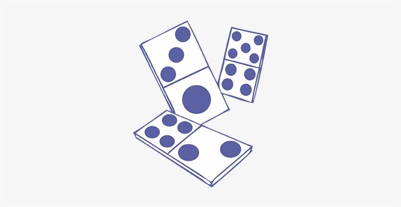 Dominobleu - Dice, transparent png