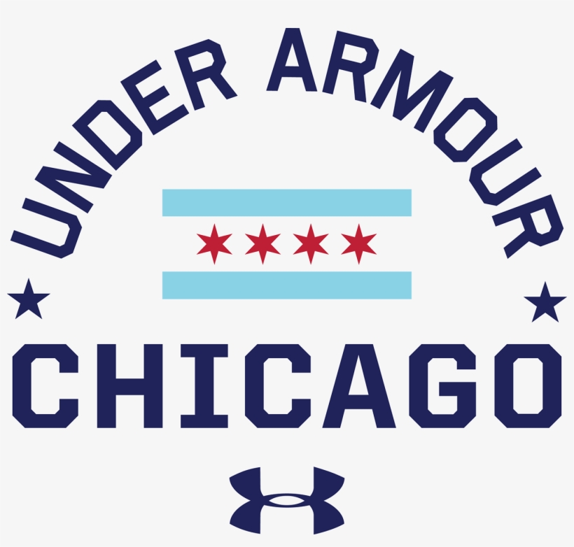 A Chicago Design Featuring The Chicago Flag As As Strong - Under Armour, transparent png