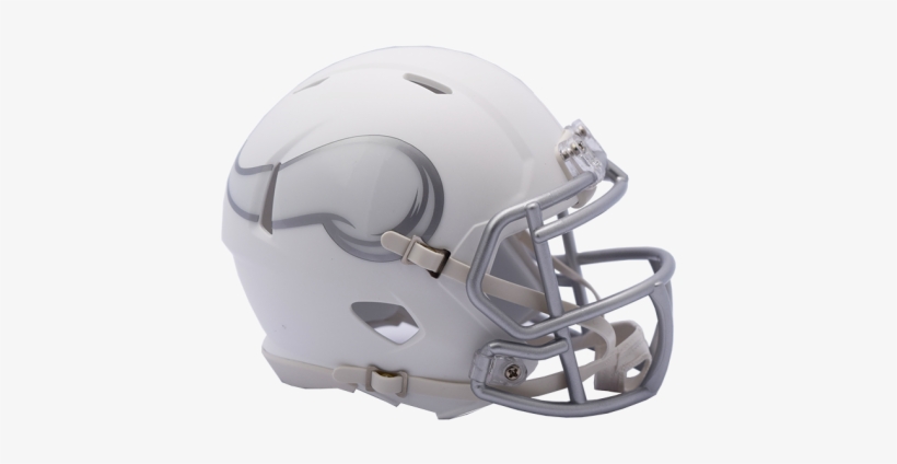 Minnesota Vikings Ice Alternate Speed Mini Helmet - Tampa Bay Buccaneers Ice Helmet, transparent png