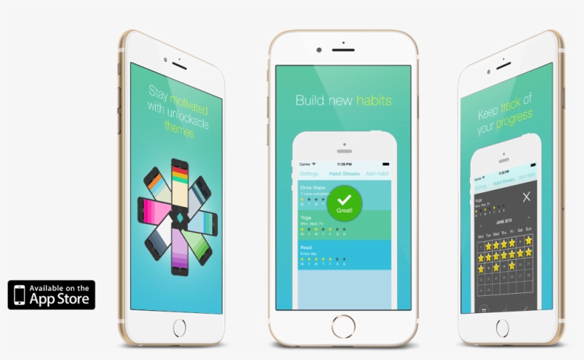 Habit Streaks Is A Simple Habit Tracker - Available On The App Store, transparent png