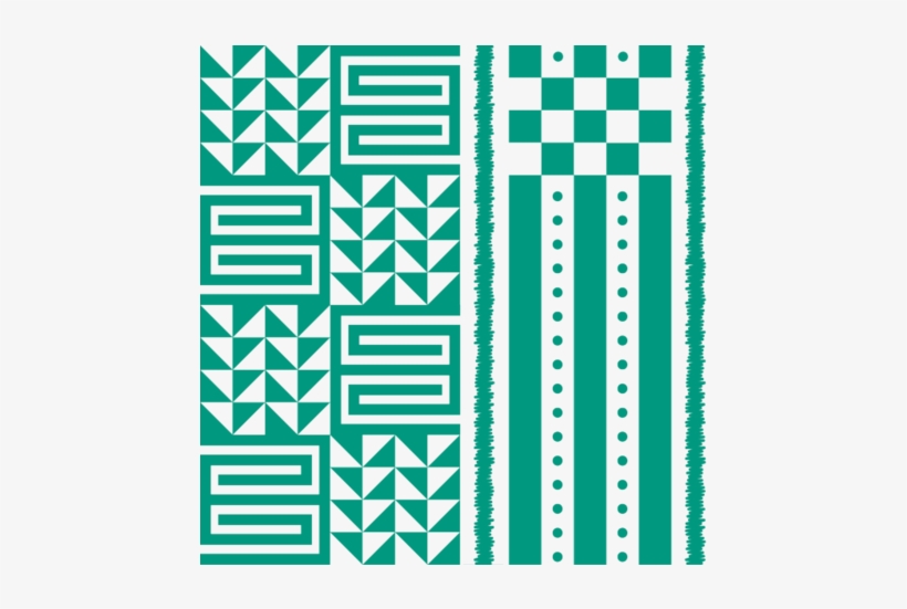 Kijani Tribal Pattern Fabric By Stefaube On Spoonflower - Textile, transparent png