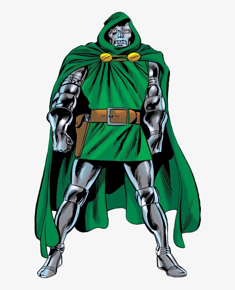 650kib, 625x960, Doom - Marvel Comic Doctor Doom, transparent png