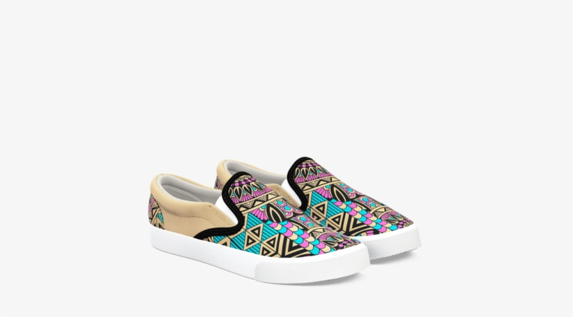 Love Tribal Pink - Slip-on Shoe, transparent png