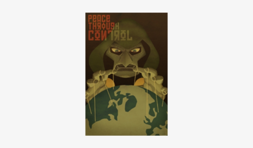 Peace Through Control - Vector Graphics, transparent png
